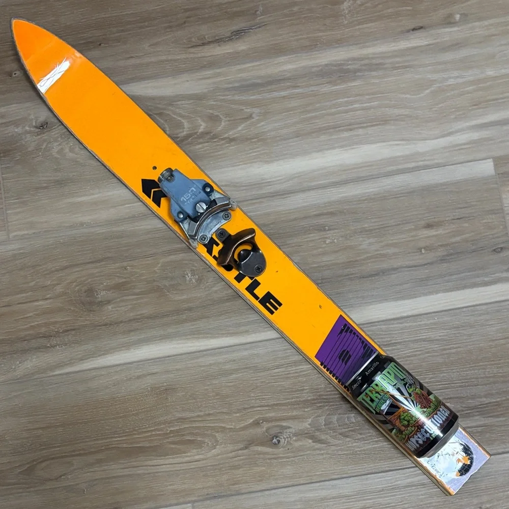 Vintage ski bottle opener